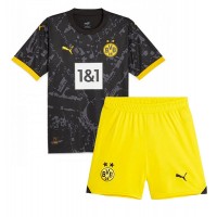 Borussia Dortmund Julian Ryerson #26 Vonkajší Detský futbalový dres 2024-25 Krátky Rukáv (+ trenírky)